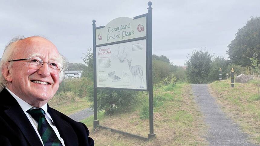 President Higgins in Galway to address 25th anniversary of Terryland Forest Park
