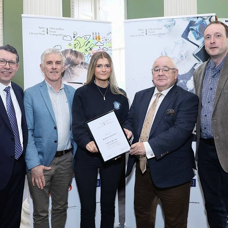 Carraroe student wins national Irish essay competition