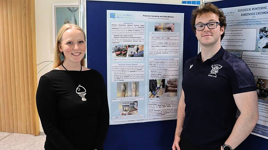 Mervue man wins award at Marine Institute's Bursary Presentation Day