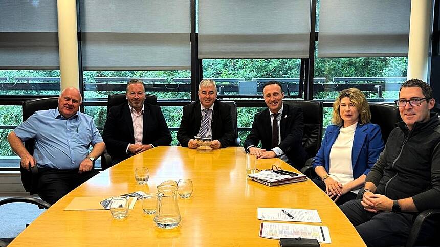 Junior Ministers highlight urgency of Coirib go Cósta Flood Relief Scheme for Galway City