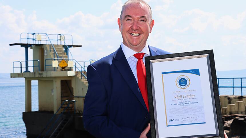 Galway-based Niall Leyden named Ireland’s Wealth Management Executive of the Year