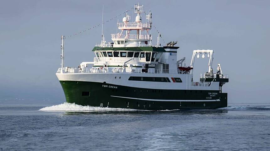 Iconic research vessel RV Tom Crean celebrates 3rd anniversary