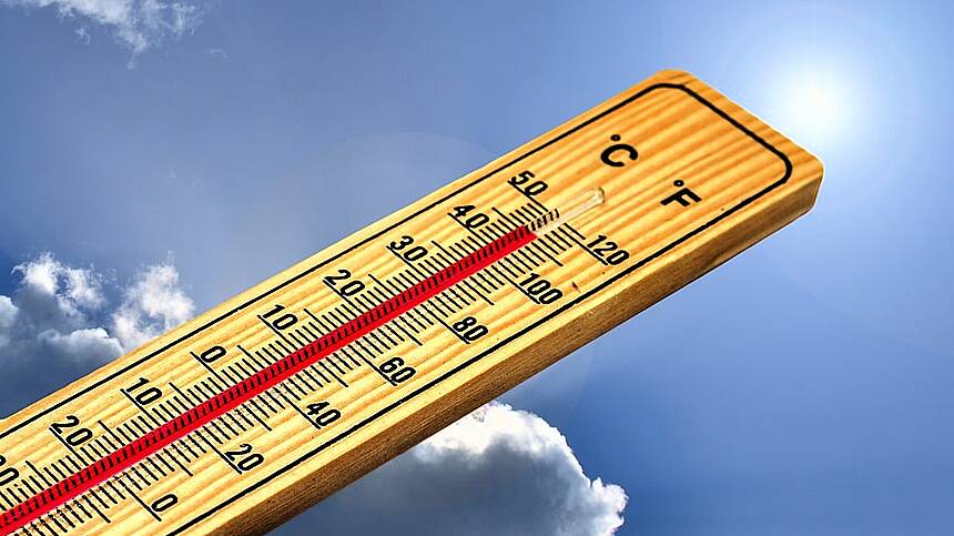 Portumna could record one of the country's hottest temperatures today