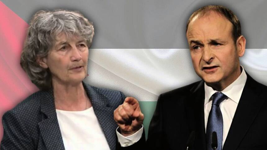 Taoiseach and Catherine Connolly have another shouting match over Palestine