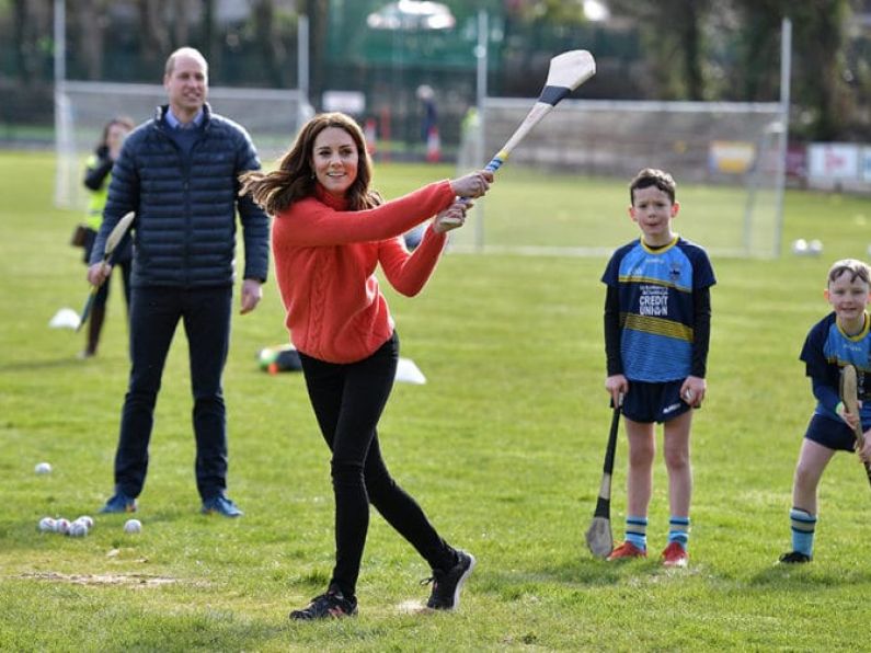 The Daring Duchess: Kate Middleton Tries Camogie And Gaelic Football