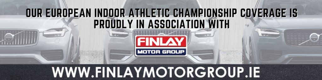 our european indoor athletic championship coverage is proudly in association with