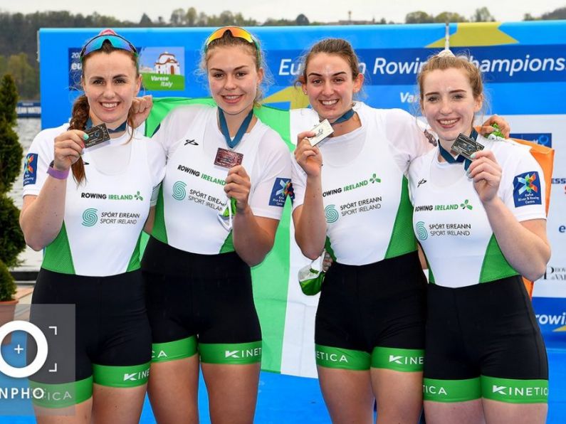 Silver for Irish Quartet in European Rowing Championships