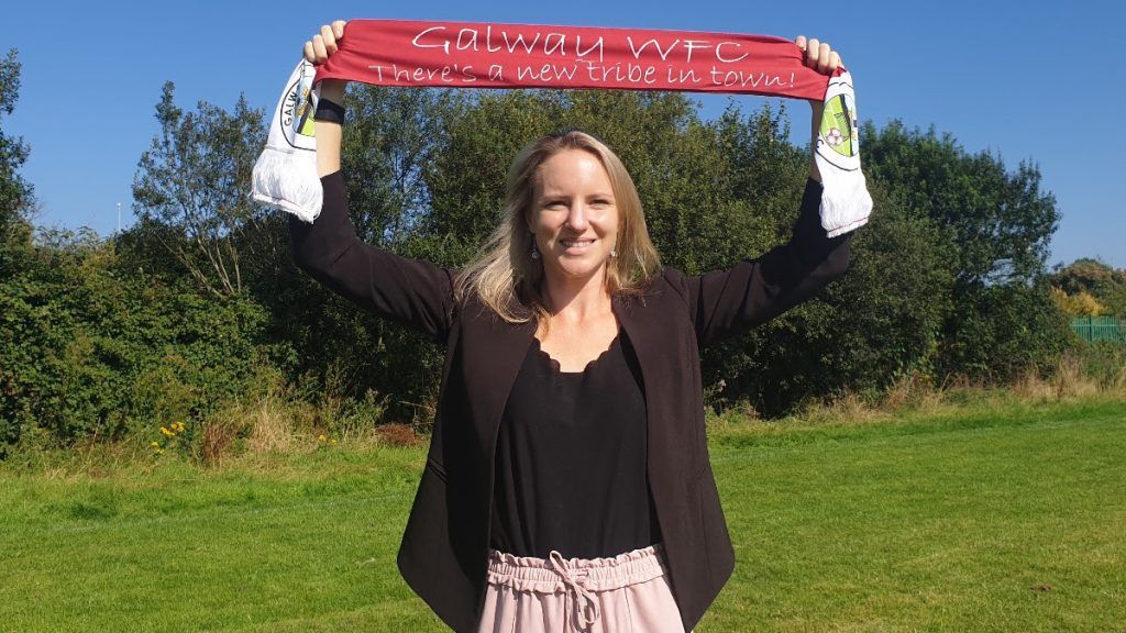 GAME-CHANGER | Ruth Fahy's appointment as Galway WFC CEO could be something that revolutionises the domestic game. Photo source: @LOIWomen, Twitter.