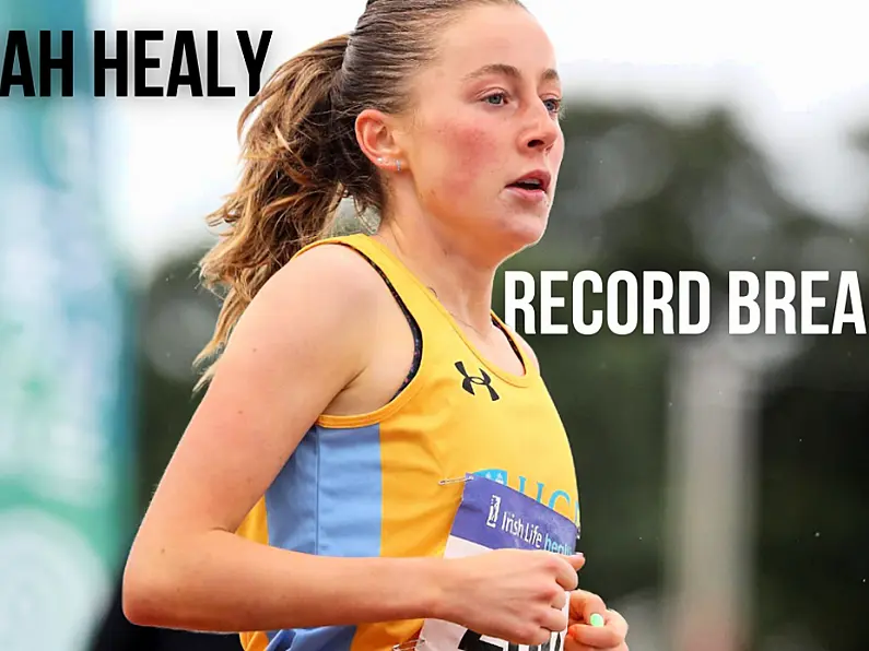 Sarah Healy Breaks Sonia O'Sullivan's 31-Year Old Record