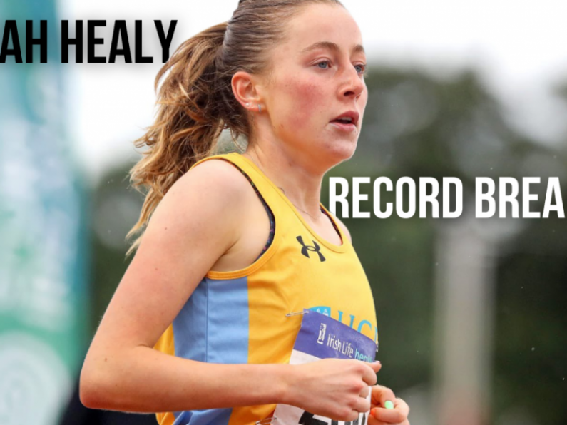 Sarah Healy Breaks Sonia O'Sullivan's 31-Year Old Record
