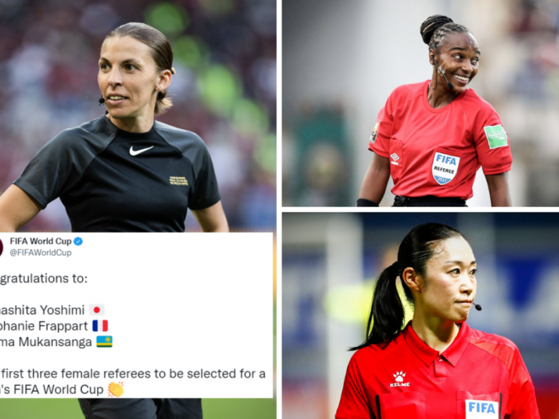 Female Officials To Take Charge At The Men's FIFA World Cup For The First Time
