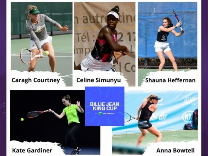 Ireland Team announced for Billie Jean King Cup Europe/Africa Group III 2022￼