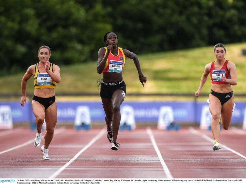 19-year-old Rhasidat Adeleke Takes Gold in 100M Race by .01 Seconds