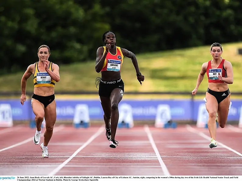 19-year-old Rhasidat Adeleke Takes Gold in 100M Race by .01 Seconds