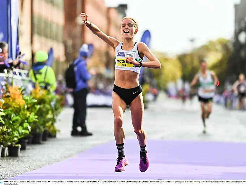 Courtney McGuire: National marathon champ on debut