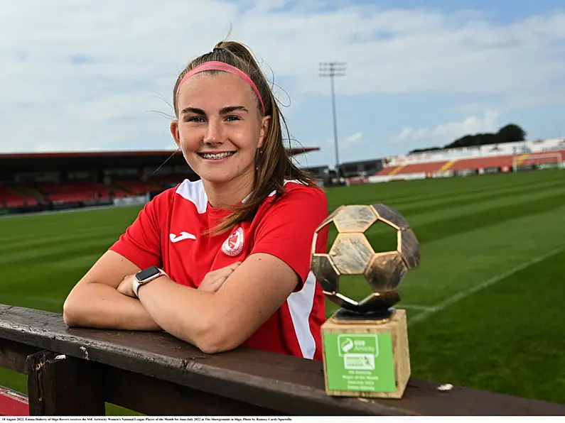 Doherty honoured with SSE Airtricity WNL Player of the Month for June / July