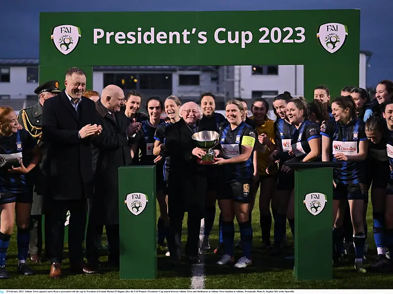 Athlone Town win President's Cup in dramatic penalty shoot-out