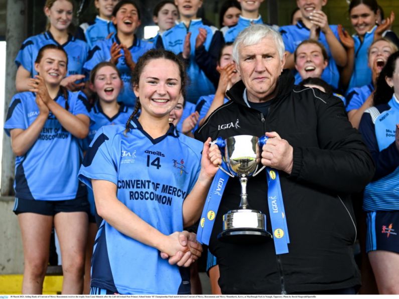 "Profoundly deaf" Aisling Hanly captains her school to victory scoring the winning goal
