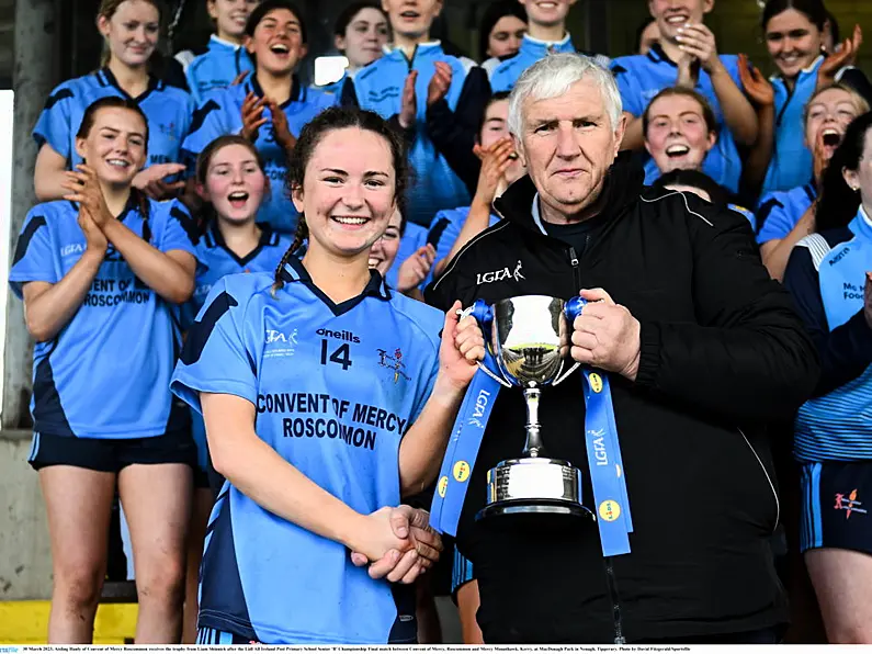 "Profoundly deaf" Aisling Hanly captains her school to victory scoring the winning goal