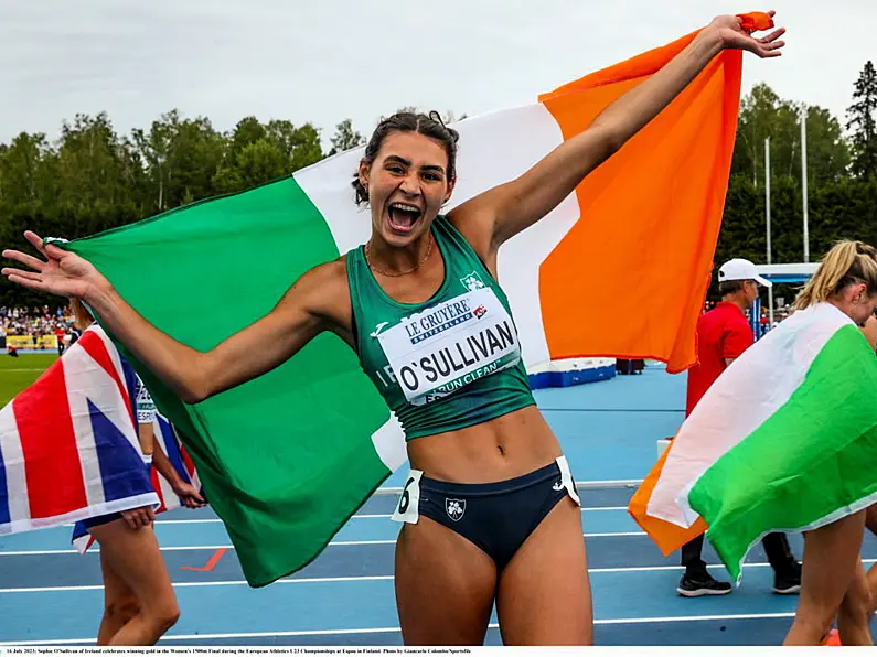 Sophie O'Sullivan goes third on the Irish 1000m all-time list