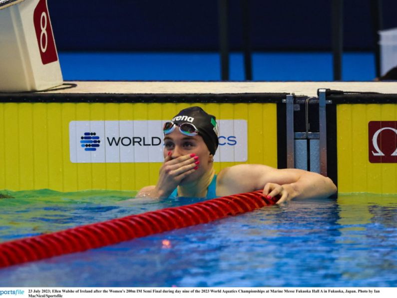 Ellen Walshe breaks own Irish 200 IM record to qualify for Olympics