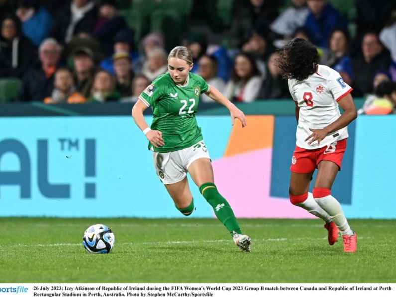 Izzy Atkinson to replace injured Ruesha Littlejohn in Ireland Nations League Squad