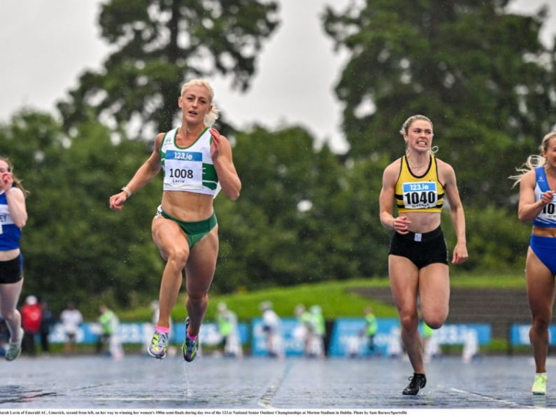 Double gold for Sarah Lavin at National Track and Field Championships