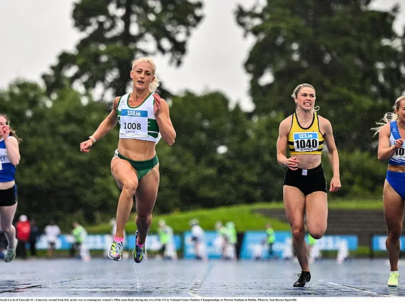 Double gold for Sarah Lavin at National Track and Field Championships