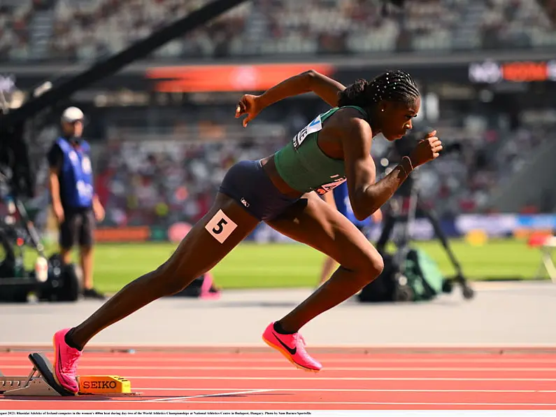 Rhasidat Adeleke runs fastest ever 100m by an Irish female athlete