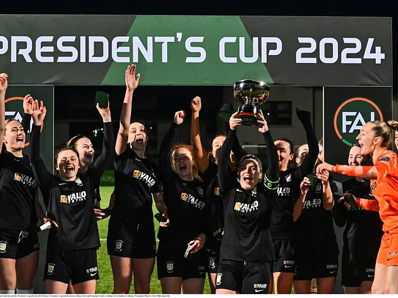 Athlone Town defeat Peamount United 3-0 to win President's Cup