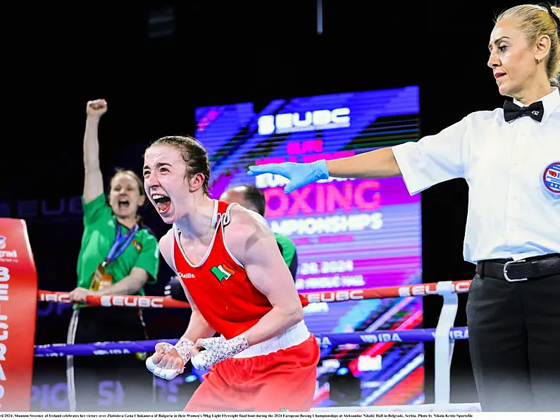 Shannon Sweeney wins 50kg European Gold