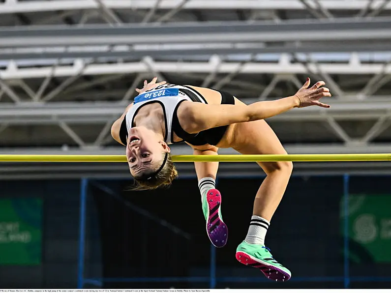 Lara O'Byrne crowned National Senior Indoor Combined Event Champion