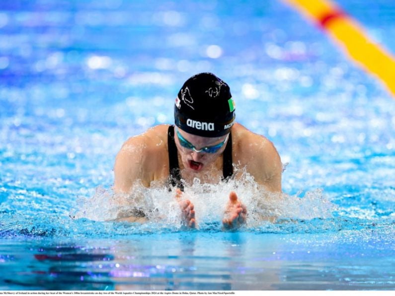 McSharry into the semi finals at the World Aquatics Championships