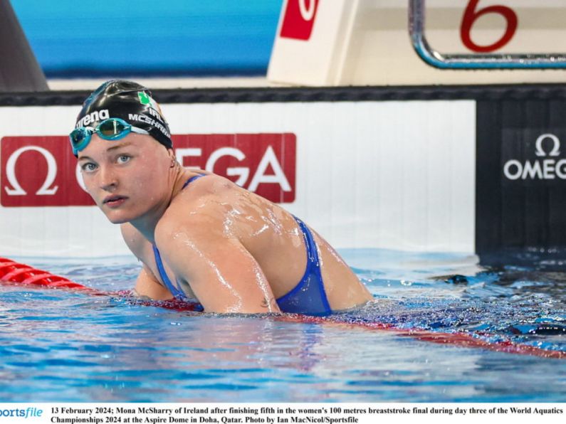 Fifth place for McSharry in World Breaststroke Final