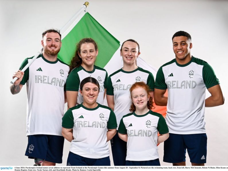 FIRST IRISH ATHLETES NAMED TO REPRESENT IRELAND AT PARALYMPIC GAMES