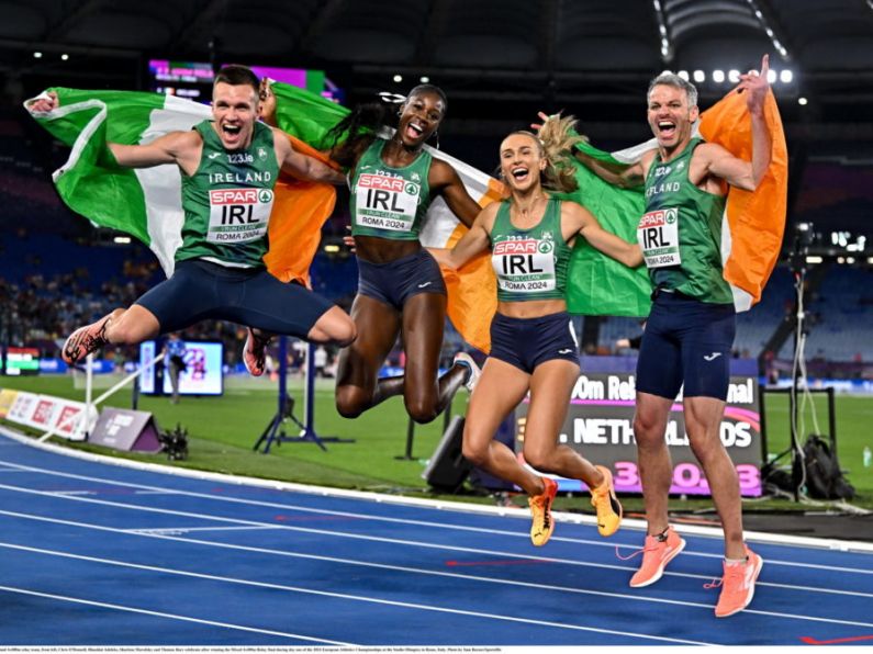 History made as Irish relay team win European gold