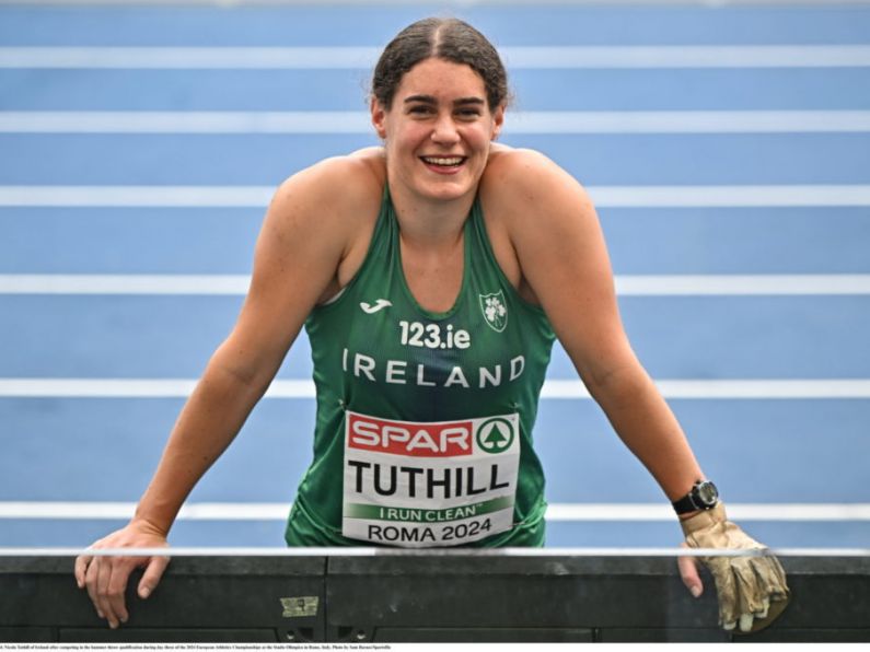 Tuthill 1st Irish woman to make hammer throw final at major senior championship since 2007