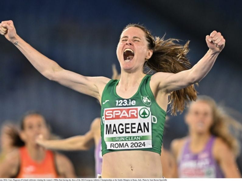 Mageean wins 1500m Gold in Rome