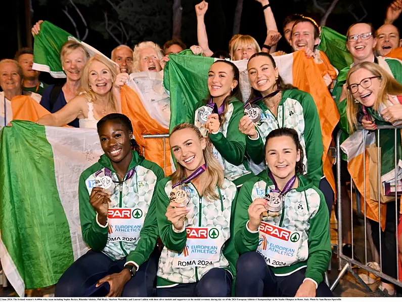 SILVER FOR WOMEN’S RELAY AS IRELAND ROUND OUT RECORD-BREAKING CHAMPIONSHIPS