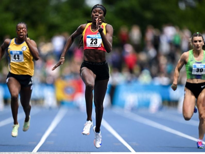 Record breaking Adeleke headlines 123.ie National Senior Track and Field Championships for the ages