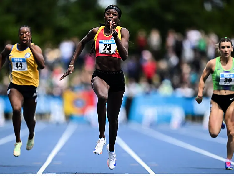 Record breaking Adeleke headlines 123.ie National Senior Track and Field Championships for the ages