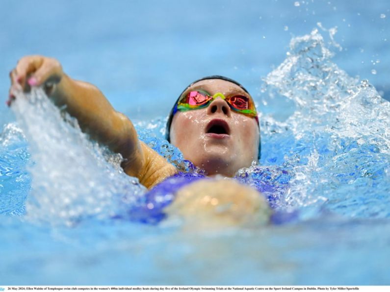 Ellen Walshe secures second Olympic qualification with 400m IM