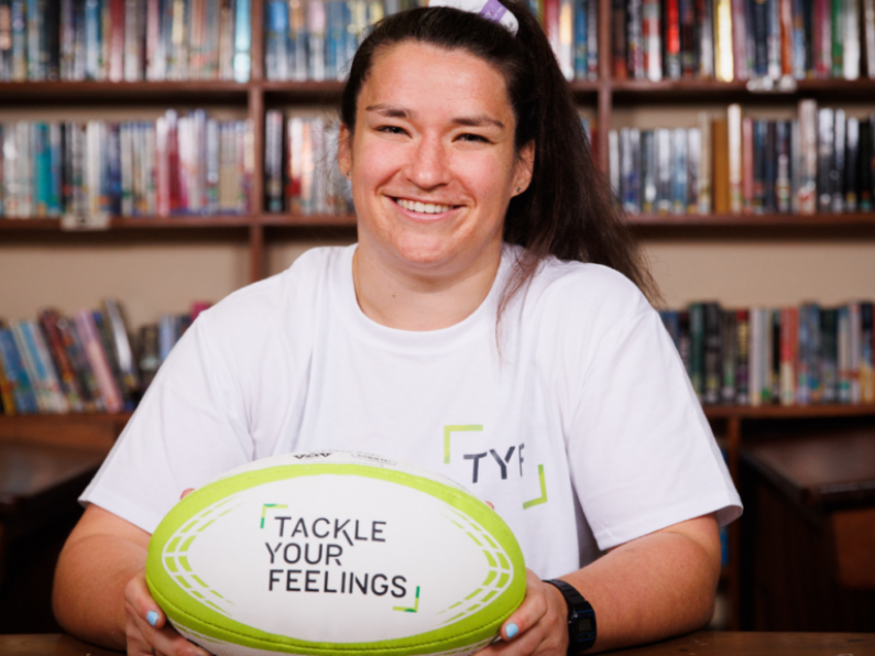 Irish Rugby International, Christy Haney, Launches New Season of Tackle Your Feelings School's Programme