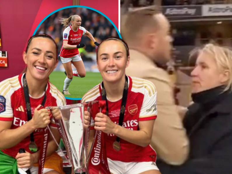 Arsenal Are the Conti Cup champions: McCabe celebrates, Hayes shoves Eidevall, Maanum in stable condition after collapse
