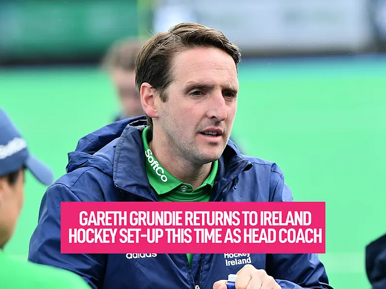 Gareth Grundie Returns To Ireland Hockey Set-Up This Time As Head Coach