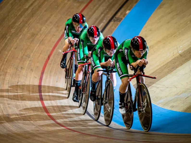 New Women's Team Pursuit Irish Record Set at UCI Tissot Nations Cup