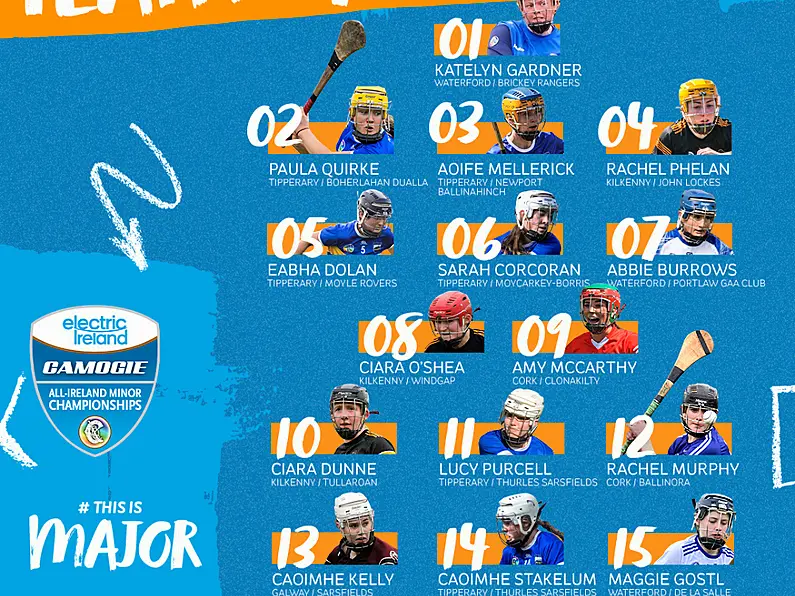 2024 ELECTRIC IRELAND CAMOGIE ALL-IRELAND MINOR CHAMPIONSHIPS TEAM OF THE YEAR REVEALED