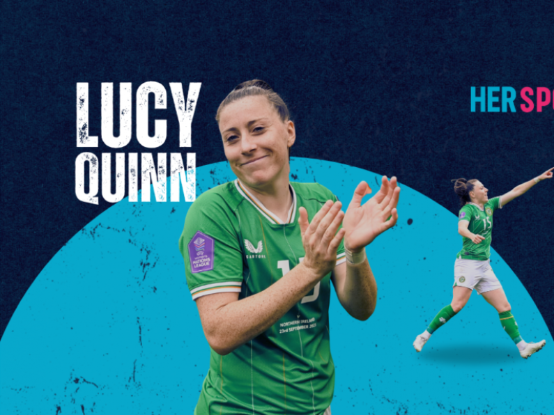 “You kind of black out a little bit," - Lucy Quinn on celebrating the WNT’s inaugural Aviva Stadium goal