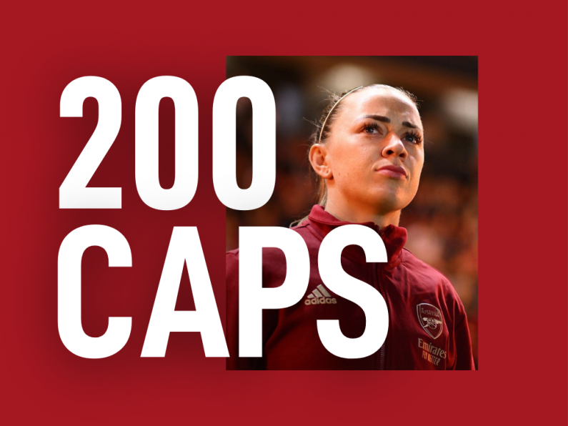 Katie McCabe Earns Her 200th Cap For Arsenal
