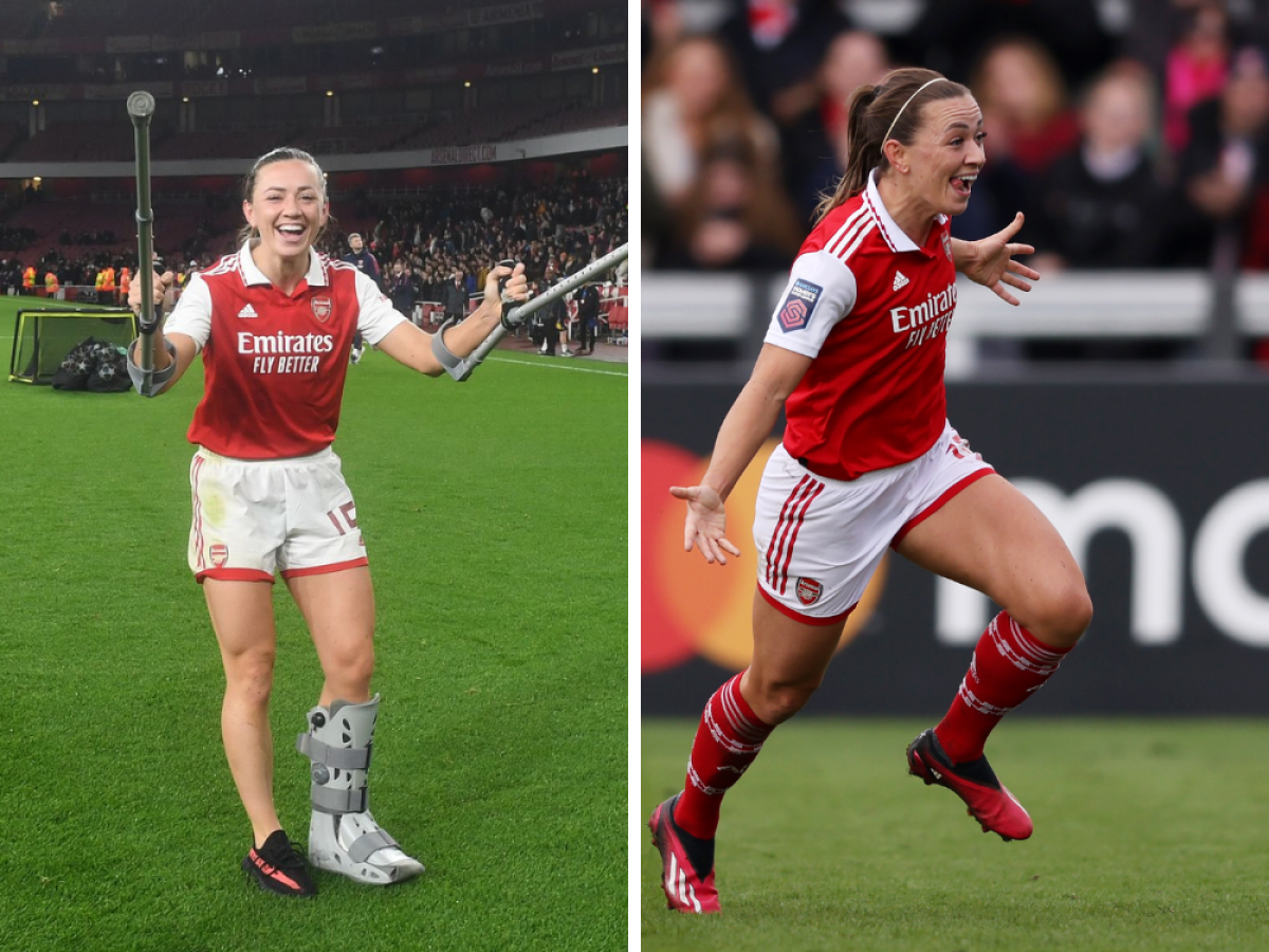 Katie McCabe: I want Arsenal to win, but a strong women's league too